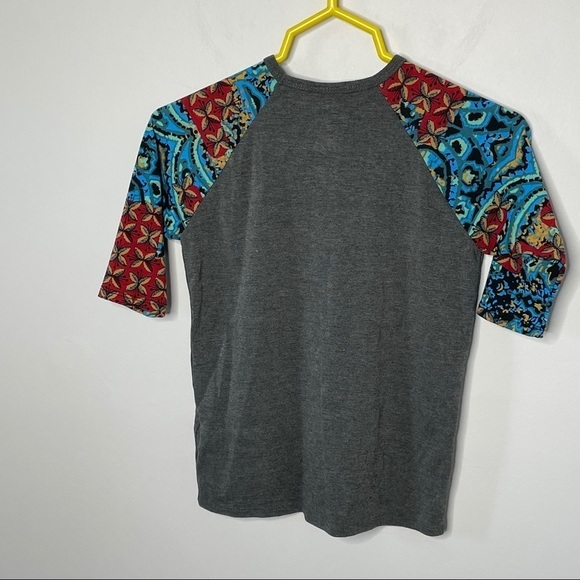 LuLaRoe Kids Multicolored Sloan Tee Shirt - Picture 3 of 4